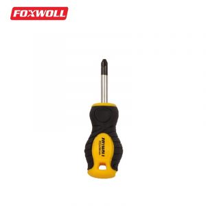 Screwdriver Bulk Stubby Slotted Phillips Screwdriver-foxwoll