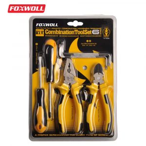 6pcs-Combination-Hand-Tool-Set-with-screwdriver-and-pliers-Foxwoll